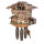 Cuckoo clock Black Forest house - milking farmers wife - music clock - 8-day movement - Hekas 3623-8EX
